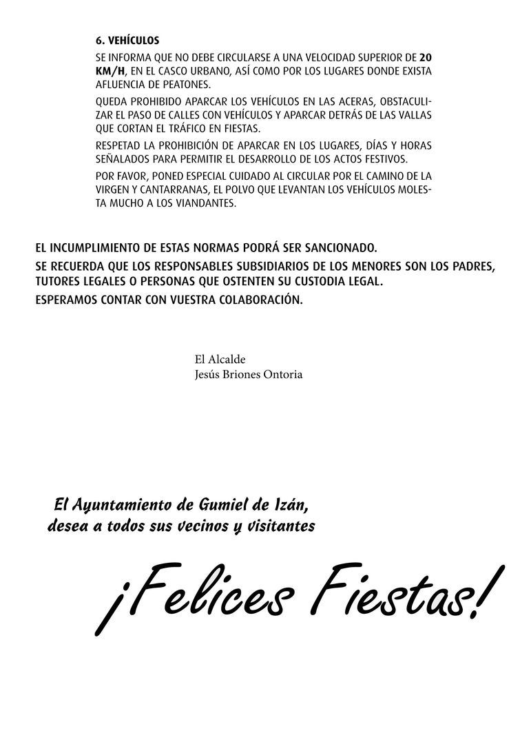 Fiestas de agosto y septiembre 2013